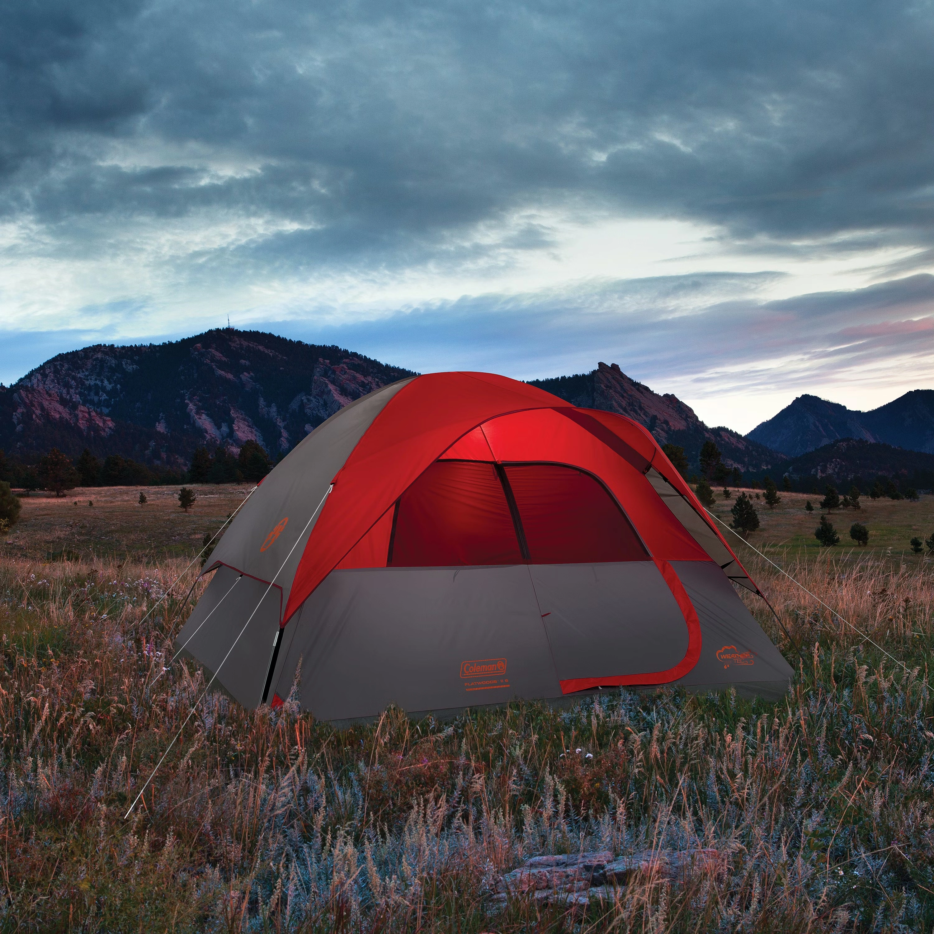 6-Person Flatwoods II™ Lightweight Dome Camping Tent 8 6-Person Flatwoods II™ Lightweight Dome Camping Tent