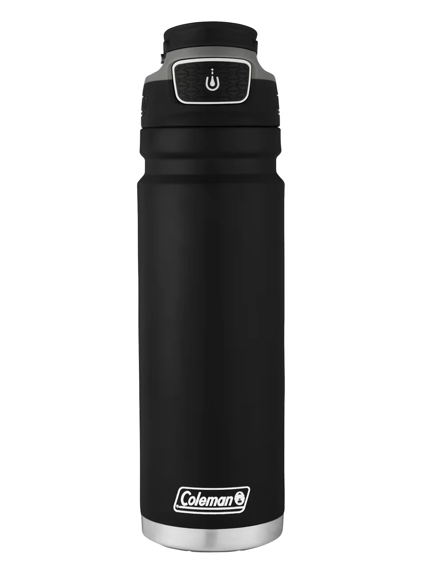 FreeFlow AUTOSEAL® 24 oz Stainless Steel Water Bottle Black