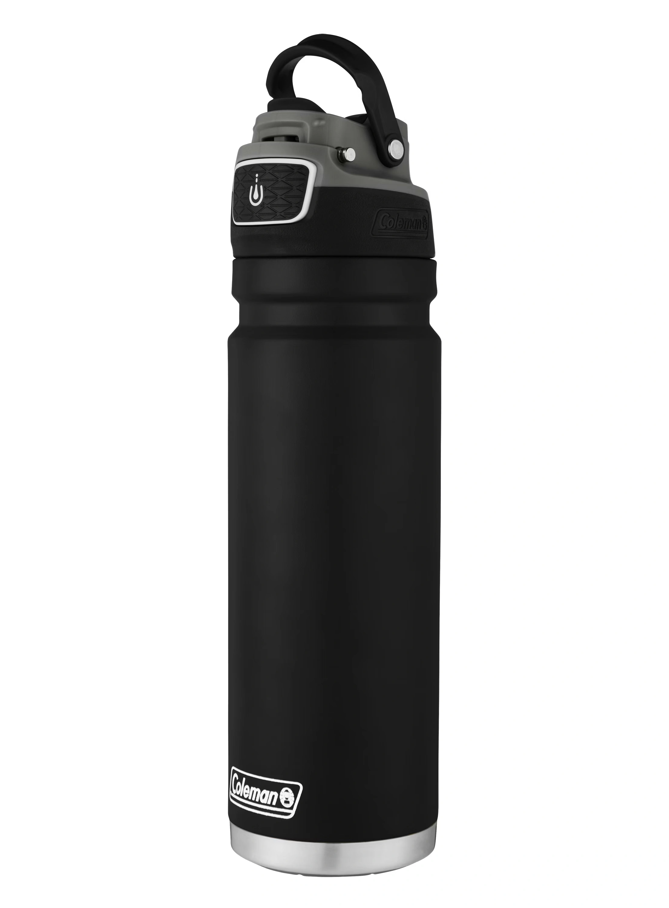 FreeFlow AUTOSEAL® 24 oz Stainless Steel Water Bottle Black
