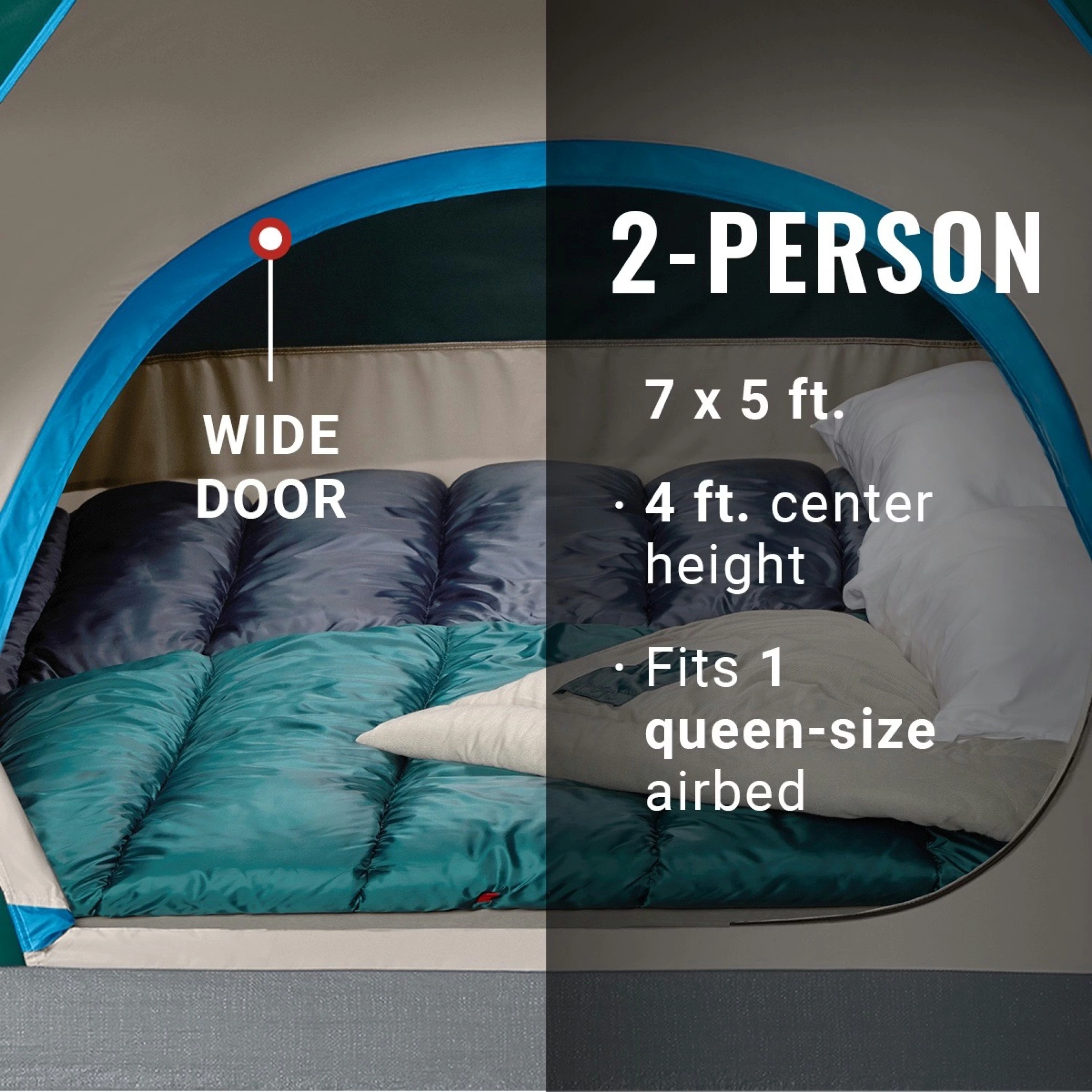 2-Person Skydome™ Camping Tent Evergreen 5 2-Person Skydome™ Camping Tent Evergreen