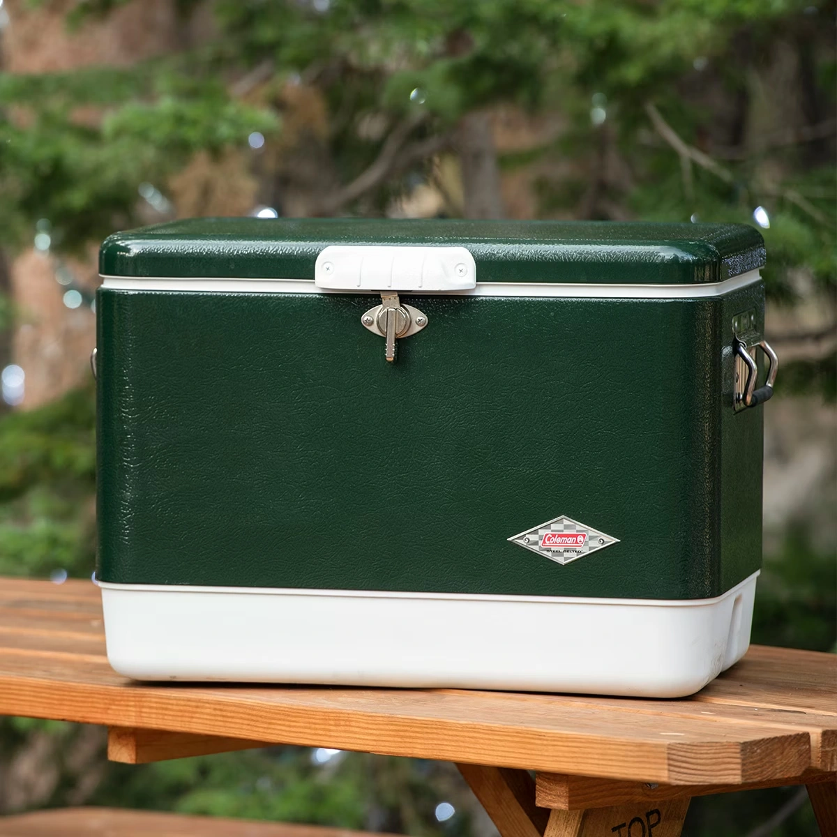 Vintage 54-Quart Steel Belted® Cooler Green 7 Vintage 54-Quart Steel Belted® Cooler Green
