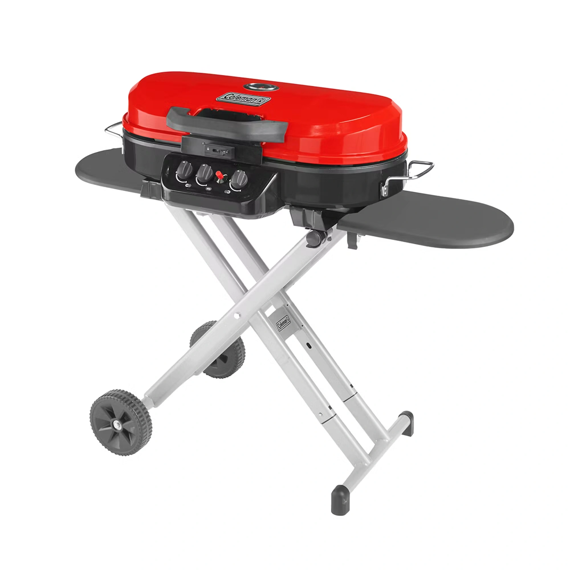 RoadTrip® 285 Portable Stand-Up Propane Grill Red