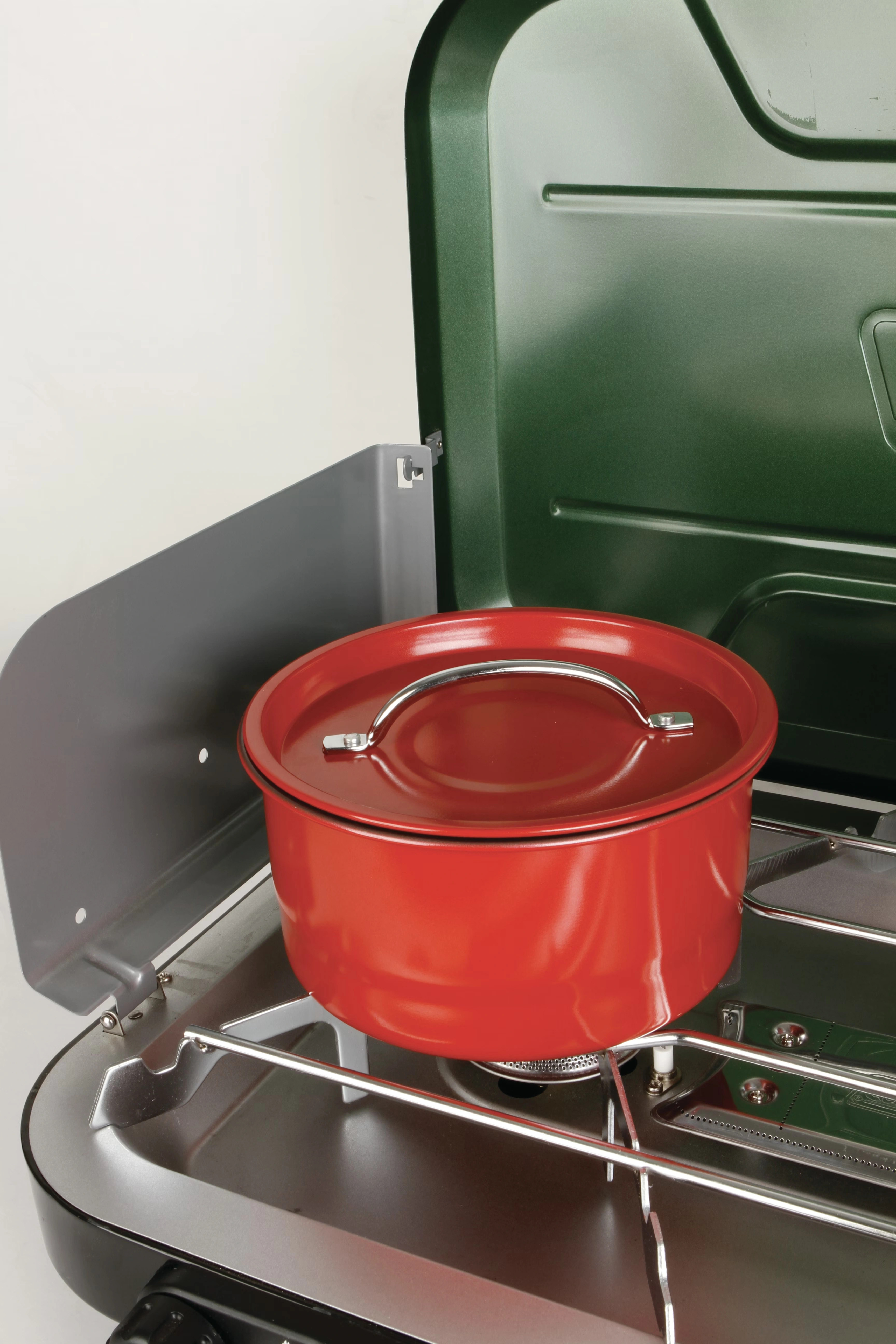 Even-Temp™ Propane Gas Camping Stove, 3-Burner 4 Even-Temp™ Propane Gas Camping Stove, 3-Burner