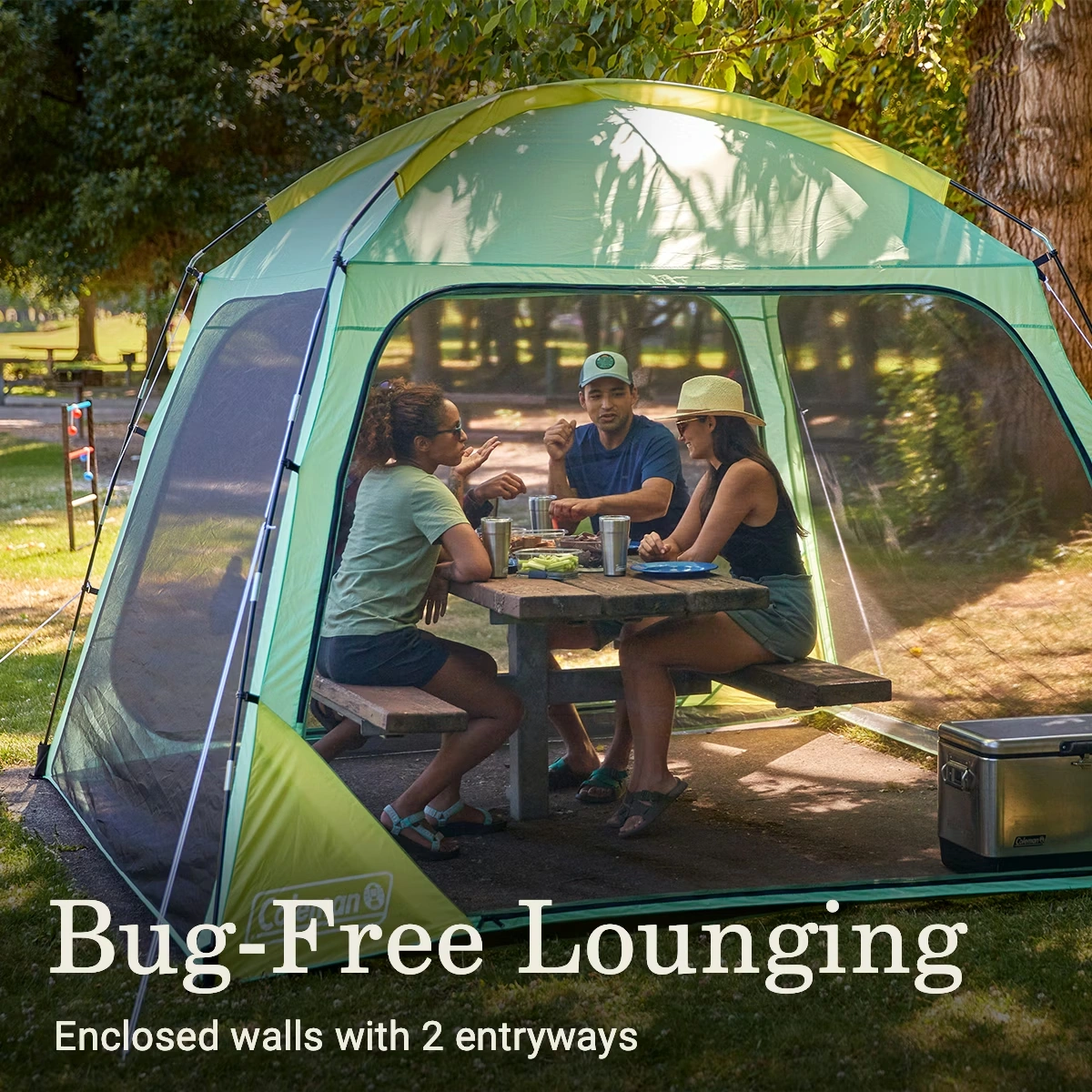 Skyshade™ 10 x 10 Screen Dome Canopy Moss 3 Skyshade™ 10 x 10 Screen Dome Canopy Moss