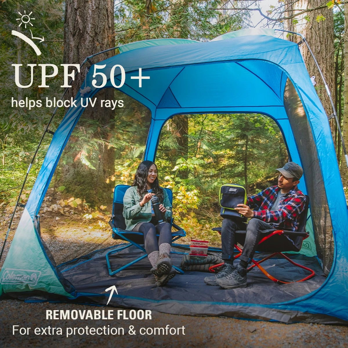 Skyshade™ 8 x 8 Screen Dome Canopy Medium Blue 3 Skyshade™ 8 x 8 Screen Dome Canopy Medium Blue