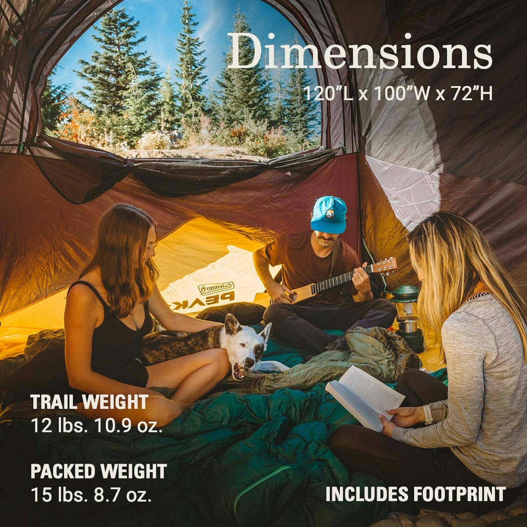 PEAK1™ 6-Person Dome Tent 6 PEAK1™ 6-Person Dome Tent