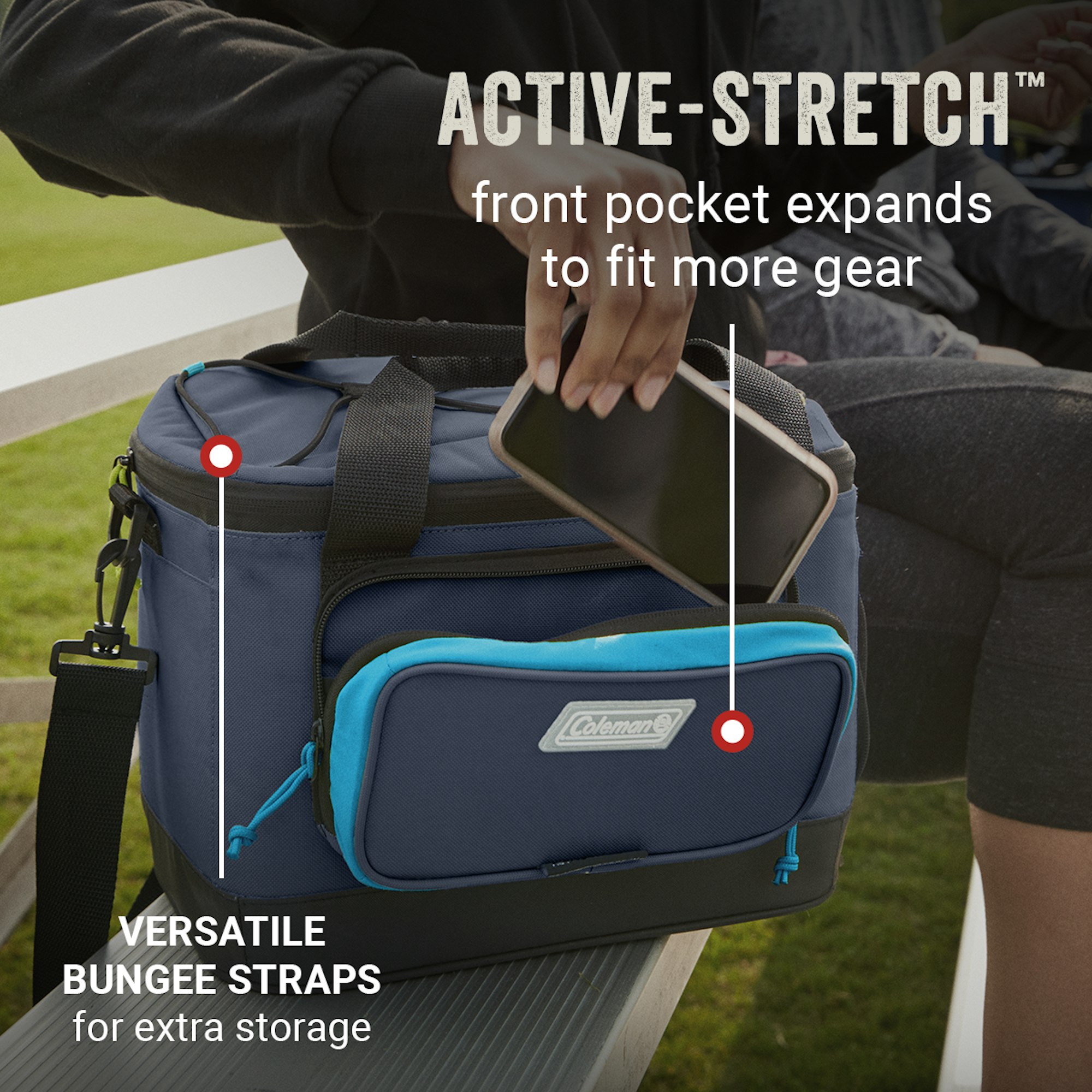 XPAND™ 16-Can Soft Cooler Blue Nights