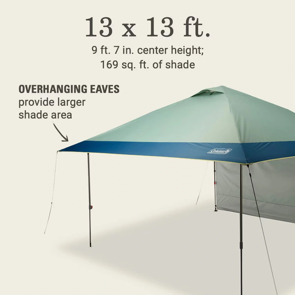 OASIS™ 13 x 13 Canopy with Sun Wall
